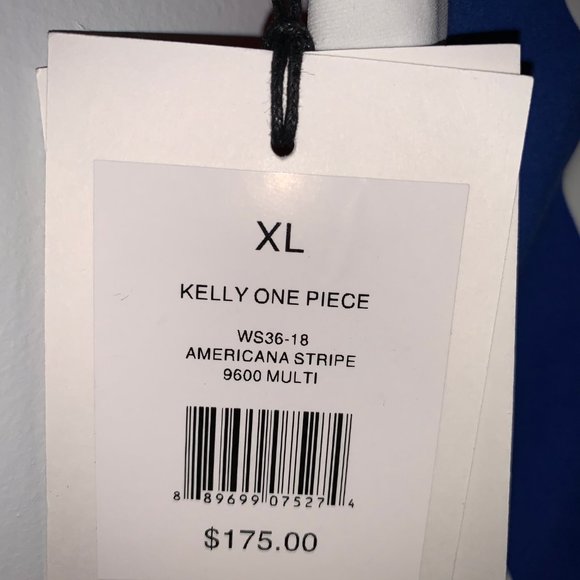 NEW Onia Kelly American Stripe Swimsuit XL - Picture 6 of 8